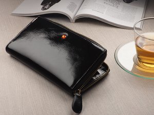 Portefeuille pour dames avec ambre 2344082