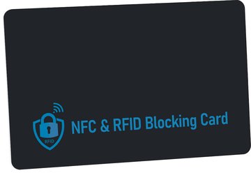 Защита от злоумышленников - карта, блокирующая сигналы NFC  и радиоволны